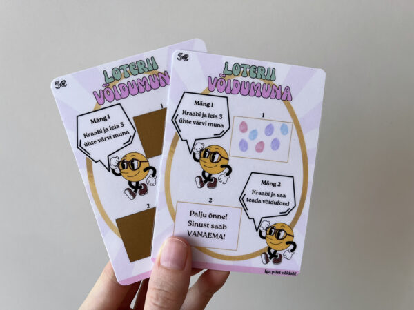 Kraabitav loterii "Võidumuna" - Image 2