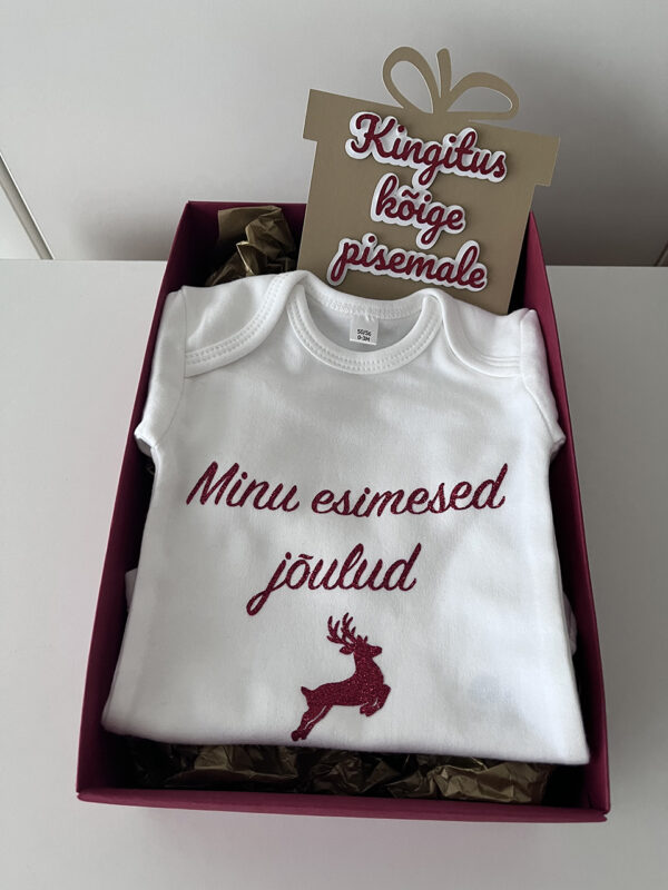 Bodi "Minu esimesed jõulud"