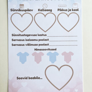 Ennustusmäng soo teadasaamise peoks